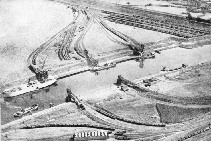 THE PARTINGTON COALING BASIN on the Manchester Ship Canal