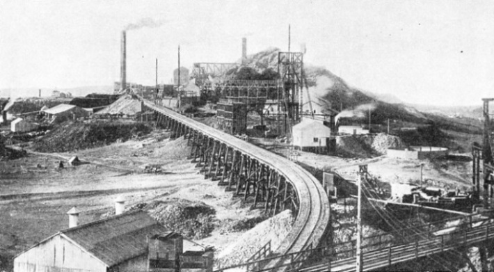 AT BROKEN HILL silver mine, New South Wales
