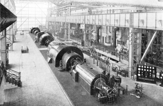 IN THE HUGE POWER STATION at Dunston-on-Tyne