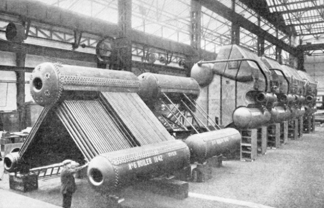 Yarrow water tube boiler