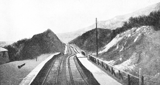 AFTER THE GREAT LANDSLIP OF 1915