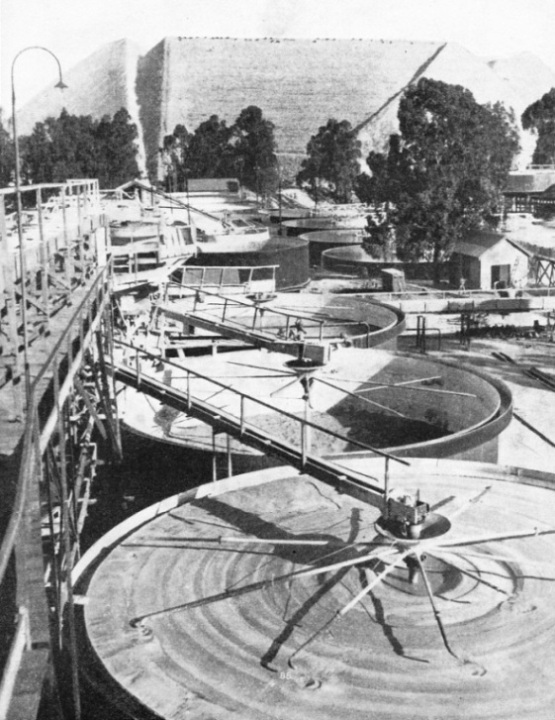 CYANIDE TANKS at a gold mine in Johannesburg