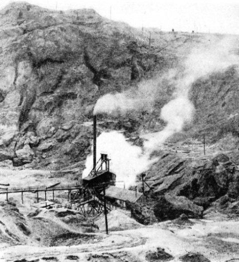 AT AN ALTITUDE OF 14,380 FEET, in the Cerro de Pasco region of Peru, silver is extracted from copper ores