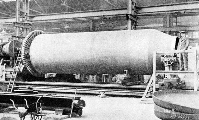 BOILER FLANGING OPERATION in progress