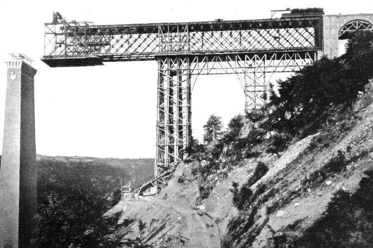 CRAWLING FOOT BY FOOT TOWARDS THE FIRST PIER, Fades viaduct