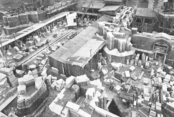 THE MASONS’ YARD at Liverpool Cathedral