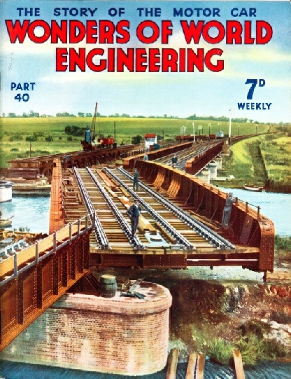 a swing bridge, on the  Ipswich toYarmouth branch of the London and North Eastern Railway, across the River Waveney at Beccles, Suffolk