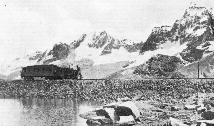 ON A BRANCH OF THE PERUVIAN CENTRAL RAILWAY, near Morococha