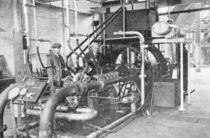The Rolls-Royce Kestrel Engine On Test