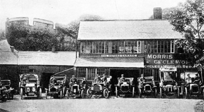 The original Morris Cycle Works in Long Wall, Oxford