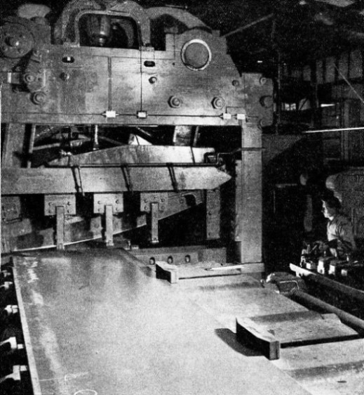 AN IMMENSE SHEARING MACHINE at the Homestead Works
