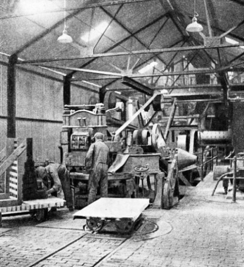 BRICK-MAKING PLANT at Pumpherston