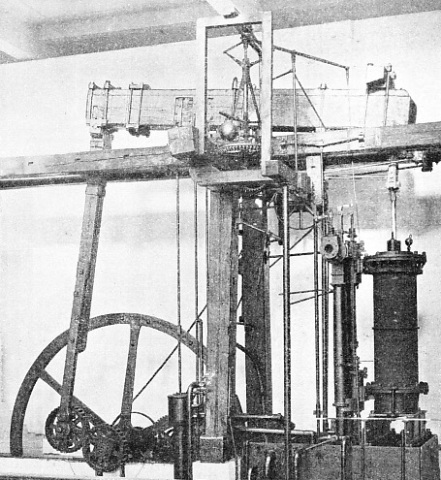 ROTATIVE BEAM ENGINE, built in 1797 by Boulton and Watt