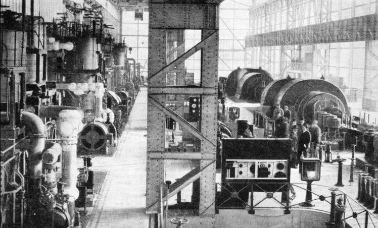 IN THE HUGE POWER STATION AT DUNSTON-ON-TYNE