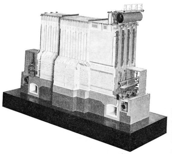 Model of a Coppee coke oven 