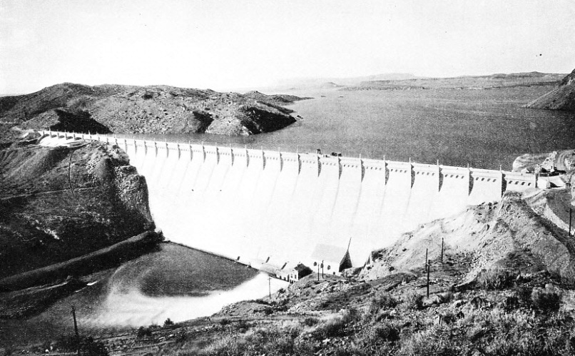 ELEPHANT BUTTE DAM was built across the Rio Grande, New Mexico