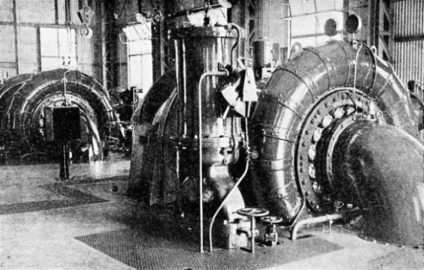 THE GENERATING PLANT of the Pangani River Falls power scheme