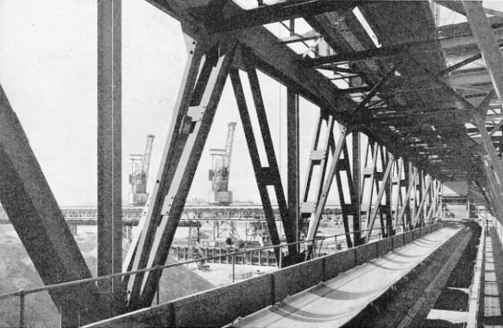 The coal conveyer belt at Battersea Power Station