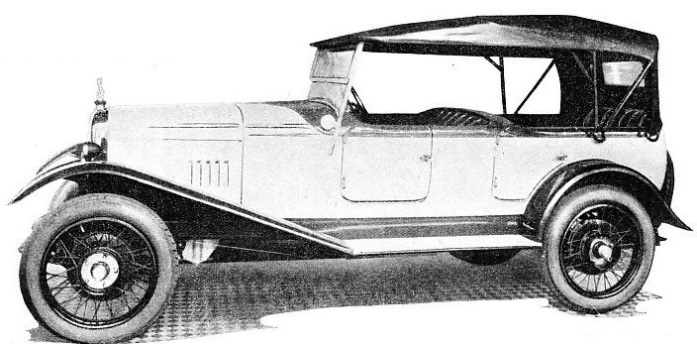 The Alvis light car, the first examples of which appeared in 1920