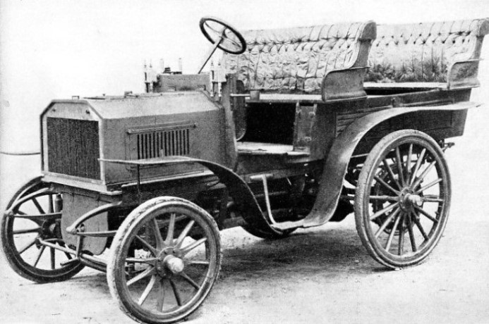 The 1898 British Daimler included many features that were years ahead of their time The 1898 British Daimler included many features that were years ahead of their time
