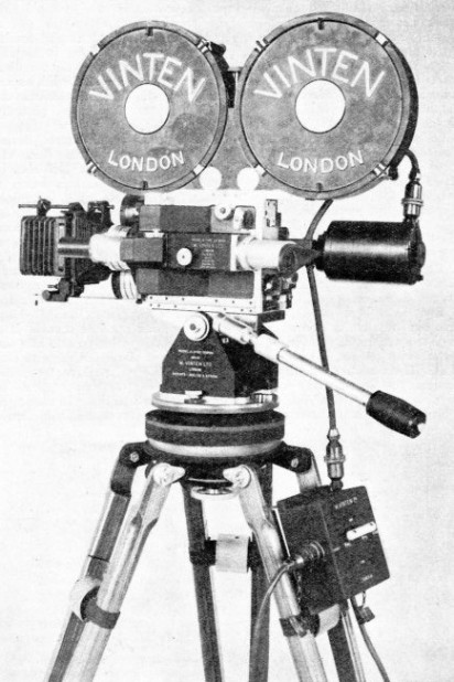 CINEMA CAMERA of the Vinten Model H type