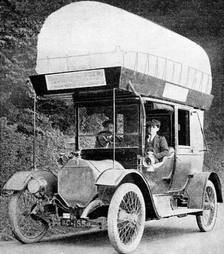 B.S.A. LANDAULET adapted for coal gas propulsion