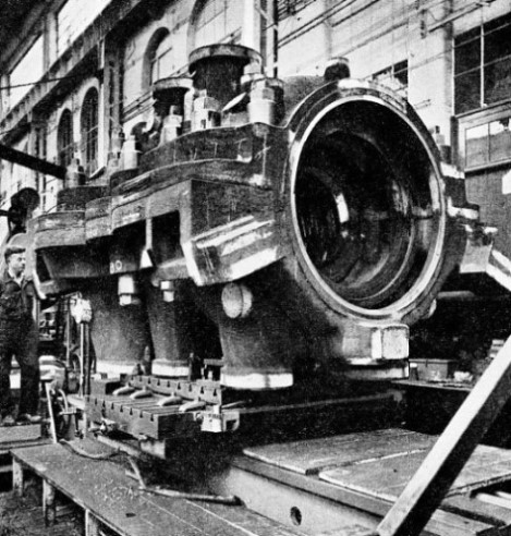 MACHINING a cast-steel casing for a steam turbine 