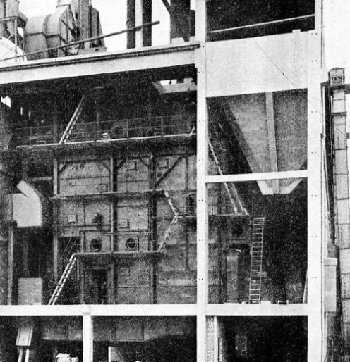 WATER TUBE BOILER being at Watford Corporation Electricity Works