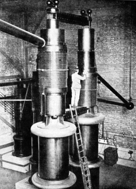 HUGE TRANSFORMER for the generation of high voltages