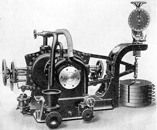 HYDRAULIC DYNAMOMETER which can be used for testing high-speed internal combustion engines 